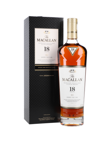The Macallan 18 Ans Sherry Oak Scotch...
