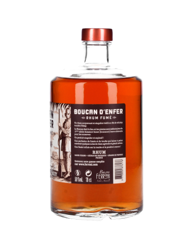 Ferroni Boucan D'enfer Rhum 50° Ambré