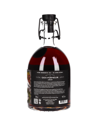 Gouverneur 1648 Rhum 42° Ambré