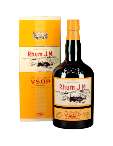 Jm Rhum Vieux Vsop 43° Ambré