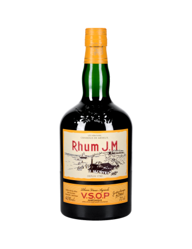 Jm Rhum Vieux Vsop 43° Ambré