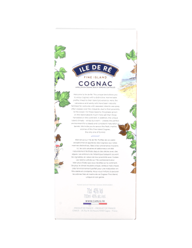 Camus Cognac Ile De Ré Fine Island 40°