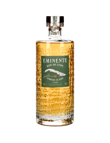 Eminente Ambar Claro Rum 3 Ans 40° Ambré