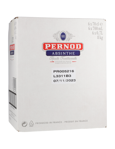 Absinthe Pernod 68°