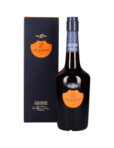 Calvados Pays D'auge Lecompte 12 Ans 40°