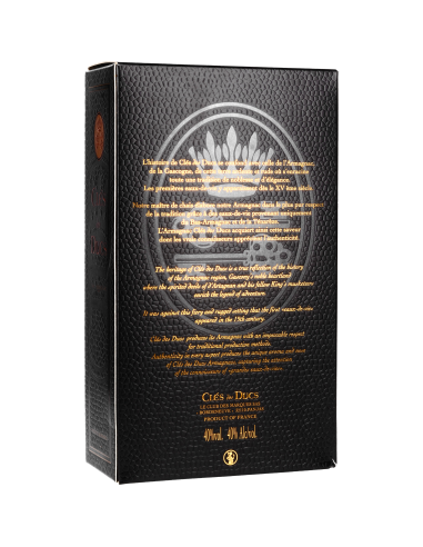Armagnac Clés Des Ducs Vsop 40°