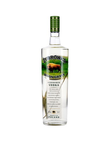 Zubrowka Vodka Herbe De Bison 40° 1l