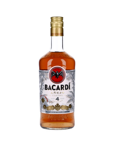 Bacardi Rhum Anejo Cuatro 4ans Ron...