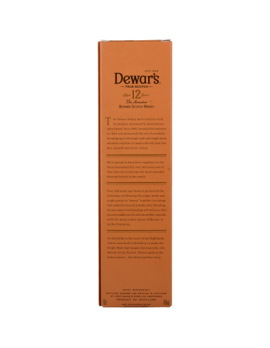 Dewar's 12 Ans Scotch Whisky 40° 0.7l
