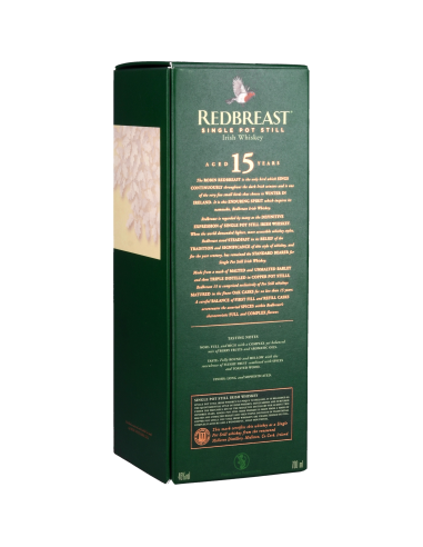 Redbreast 15 Ans Single Pot Still...