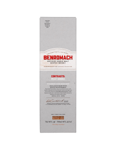 Benromach Peat Smoke 2010 Bottled In...