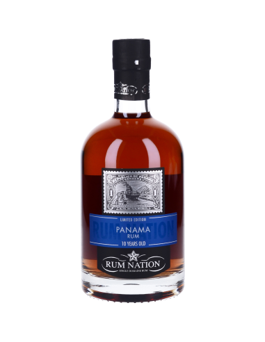 Nation Panama 10 Ans Rum 40° 0.7l Ambré