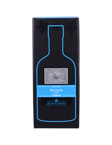Nation Panama 10 Ans Rum 40° 0.7l Ambré