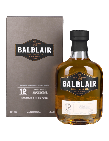 Balblair Scotch Whisky 12 Ans 46° 0.7l