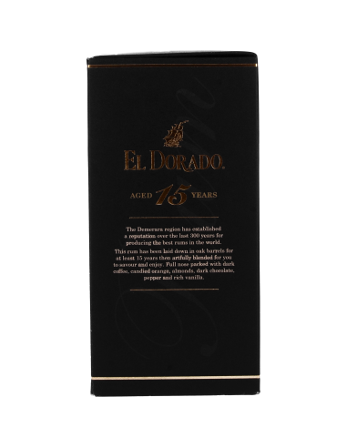 El Dorado Rhum 15 Ans Rum 43° Ambré