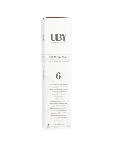 Armagnac Uby 6 Ans Authentique 40° 0.7l