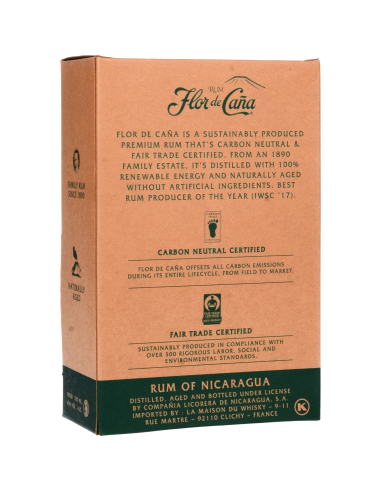 Flor De Cana Rhum 14 Ans Ron...