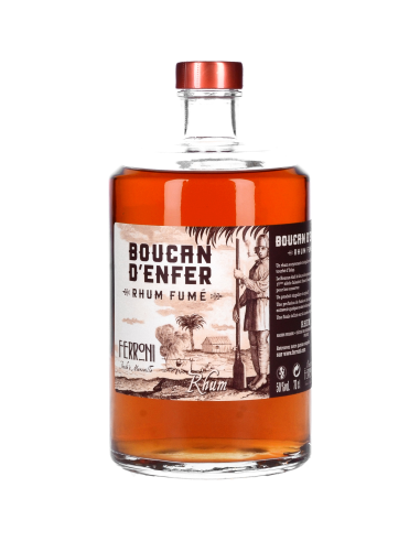 Ferroni Boucan D'enfer Rhum 50° Ambré