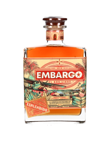 Embargo Rhum Anejo Esplendido Ron 40°...
