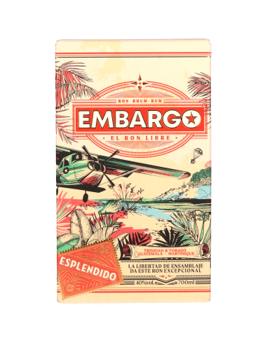 Embargo Rhum Anejo Esplendido Ron 40°...