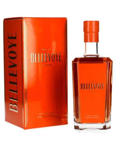Whisky Bellevoye Orange Finition Rhum...