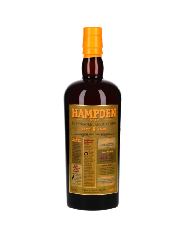 Hampden 8 Ans Rum 46° Ambré