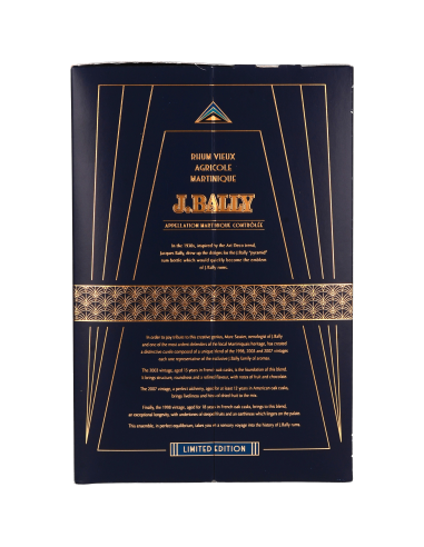 J.bally Rhum Agricole Vieux Art Déco...