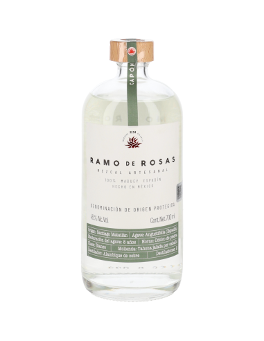 Ramo De Rosas Mezcal Espadin Capon 45°