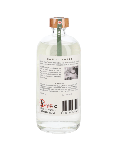 Ramo De Rosas Mezcal Espadin Capon 45°