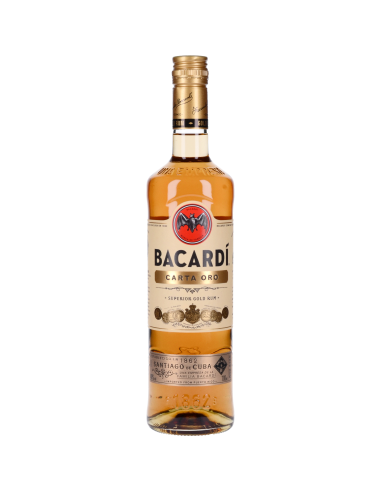 Bacardi Rhum Carta Oro Ron 40° 0.7l...