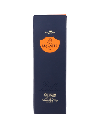 Calvados Pays D'auge Lecompte 18 Ans 40°