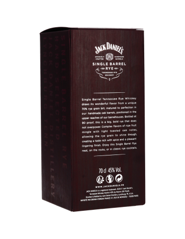 Jack Daniel's Single Barrel Rye 45° 0.7l