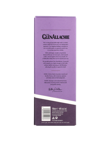 The Glenallachie 12 Ans Single Malt...