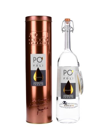 Grappa Po' Di Poli Morbida Moscato...