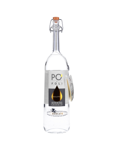 Grappa Po' Di Poli Morbida Moscato...