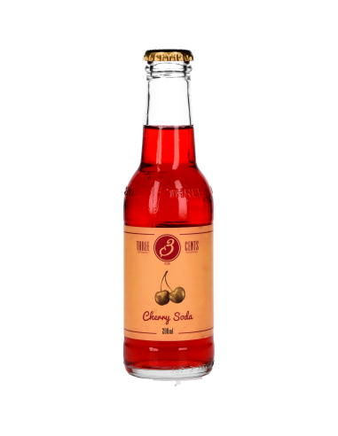 Three Cents Soda Cherry 24x20cl 4.8l