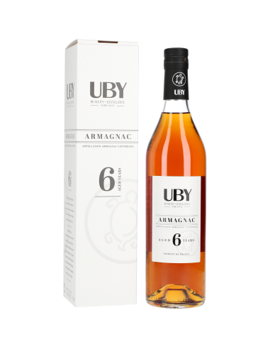 Armagnac Uby 6 Ans Authentique 40°