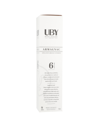Armagnac Uby 6 Ans Authentique 40°