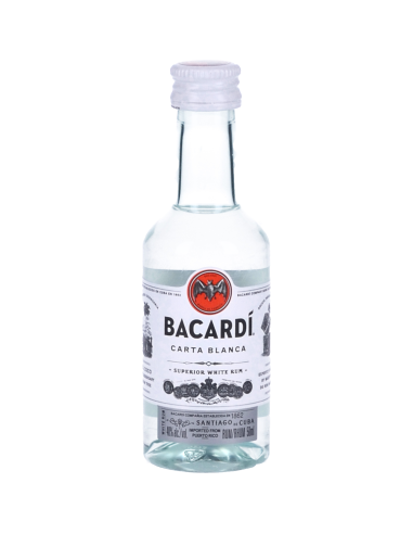 Bacardi Rhum Carta Blanca Ron Pet...