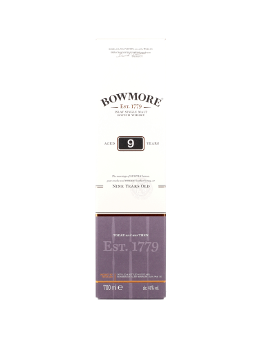 Bowmore 9 Ans Scotch Whisky 40° 0.7l