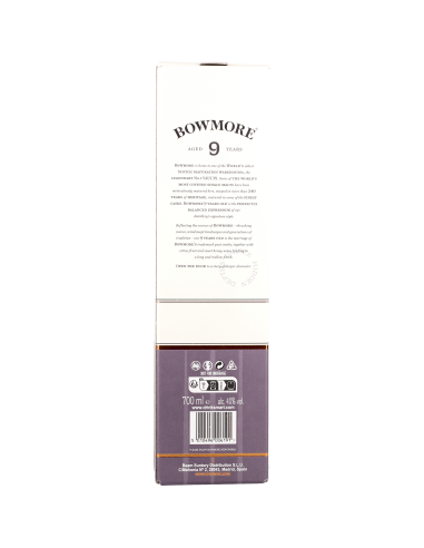 Bowmore 9 Ans Scotch Whisky 40° 0.7l