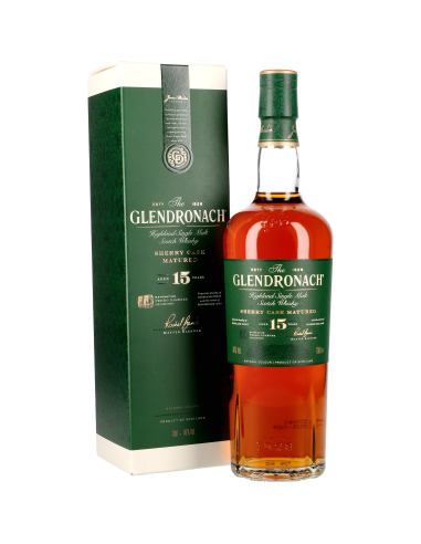 Glendronach 15 Ans 46° Scotch Whisky...