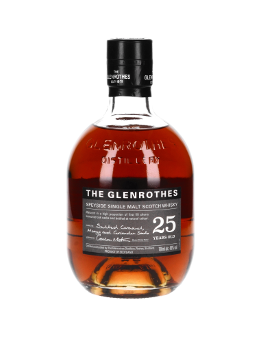 Glenrothes 25 Ans Scotch Whisky 43° 0.7l