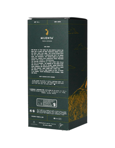 Mijenta Tequila Reposado 40° 0.7l Ambré