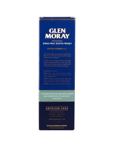 Glen Moray 12 Ans Scotch Whisky 40° 0.7l