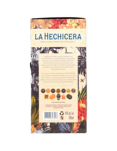 La Hechicera Rhum 40° 0.7l Ambré