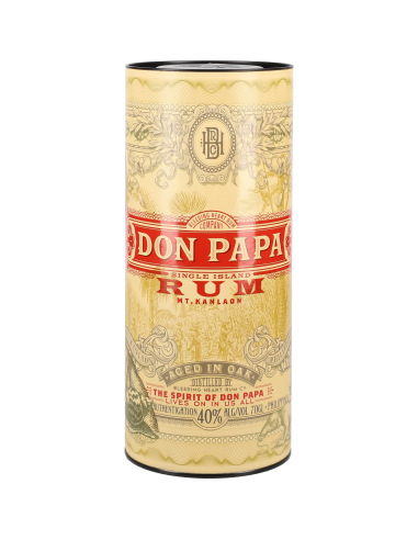 Don Papa Rhum - Rum 7 Ans 40° 0.7l Ambré