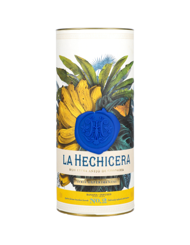 La Hechicera Banana Rhum 41° 0.7l Ambré