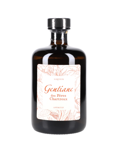 Liqueur De Gentiane Des Pères...