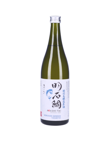 Akashi Sake Honjozo Genshu Tokubetsu...